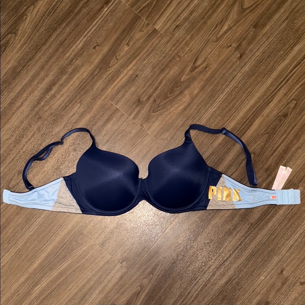 PINK Victoria's Secret Navy Blue Bra